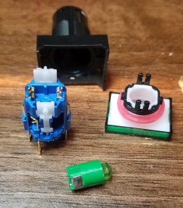 Disassembled switch